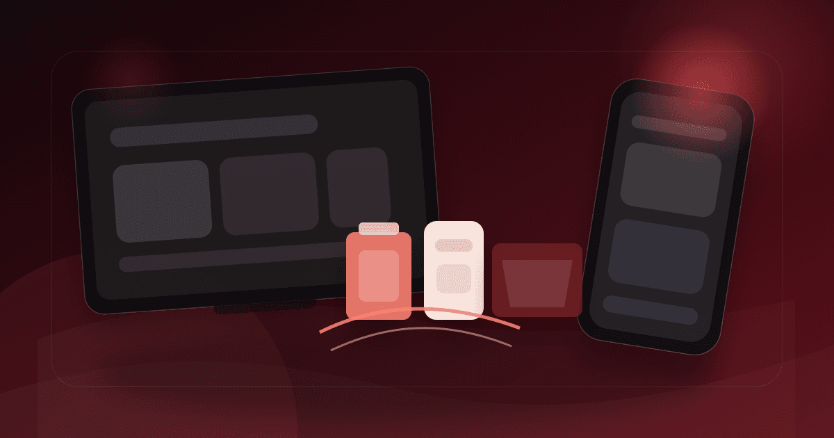 Editorial illustration of an Indian D2C team reviewing AI-powered shopping comparisons on laptop and phone screens