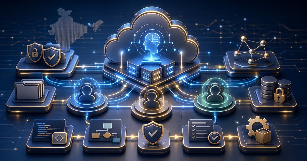 Abstract secure enterprise cloud and managed AI agent infrastructure