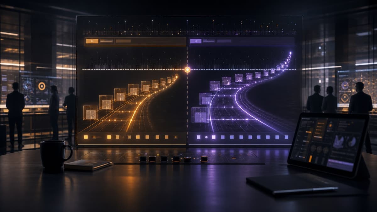 AI Arms Race workflow dashboard for Indian business teams